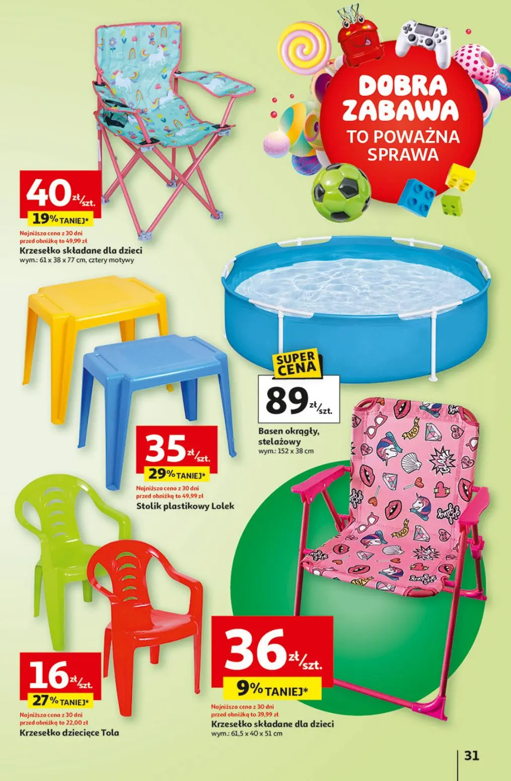 gazetka promocyjna Auchan Pewność niskich cen - Strona 31