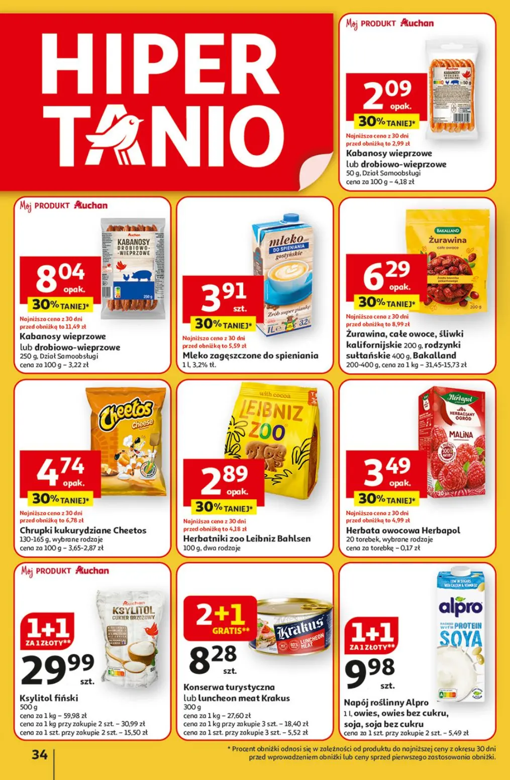 gazetka promocyjna Auchan Pewność niskich cen - Strona 34