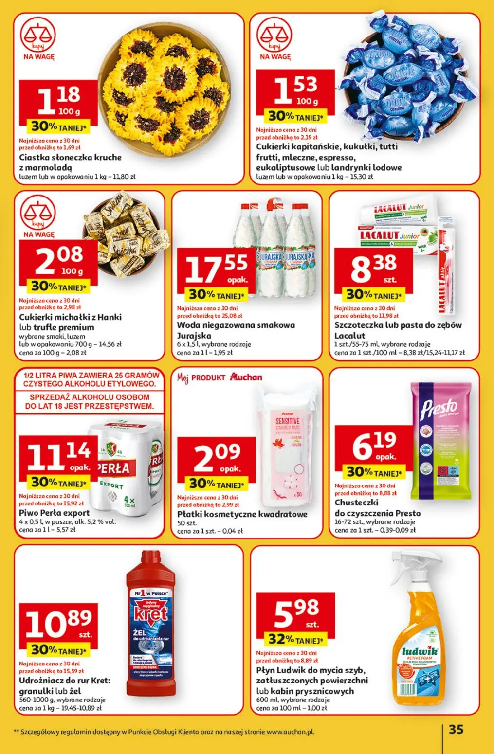 gazetka promocyjna Auchan Pewność niskich cen - Strona 35