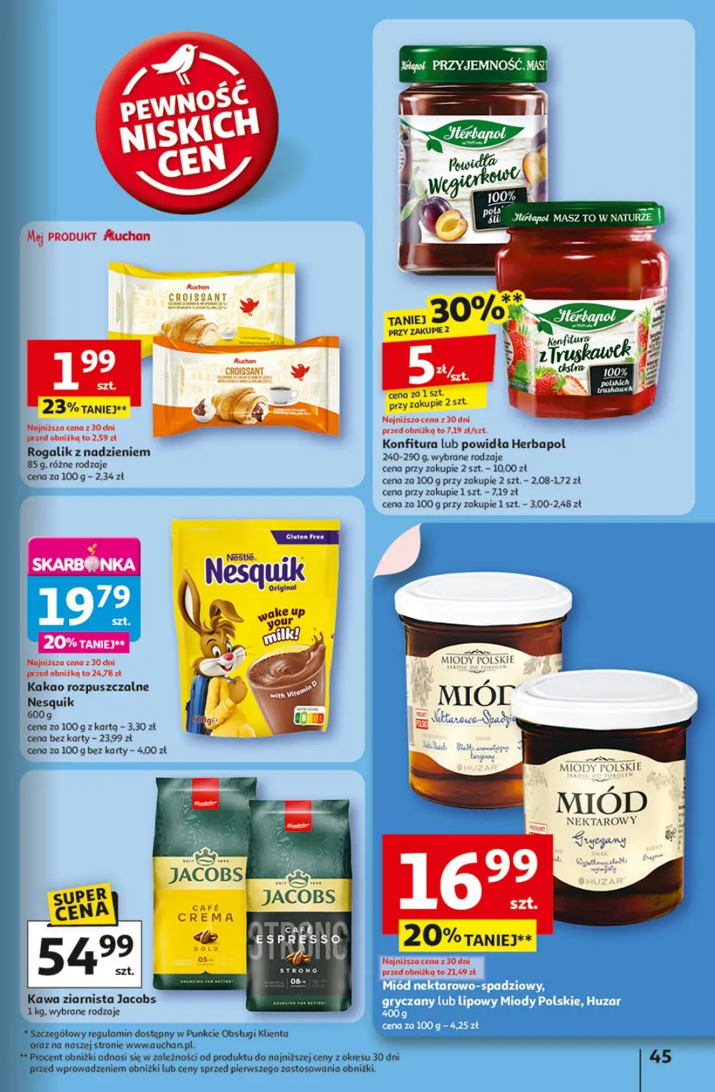 gazetka promocyjna Auchan Pewność niskich cen - Strona 47