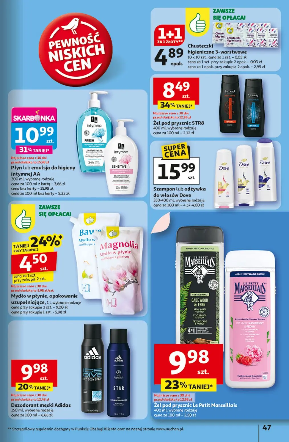gazetka promocyjna Auchan Pewność niskich cen - Strona 49