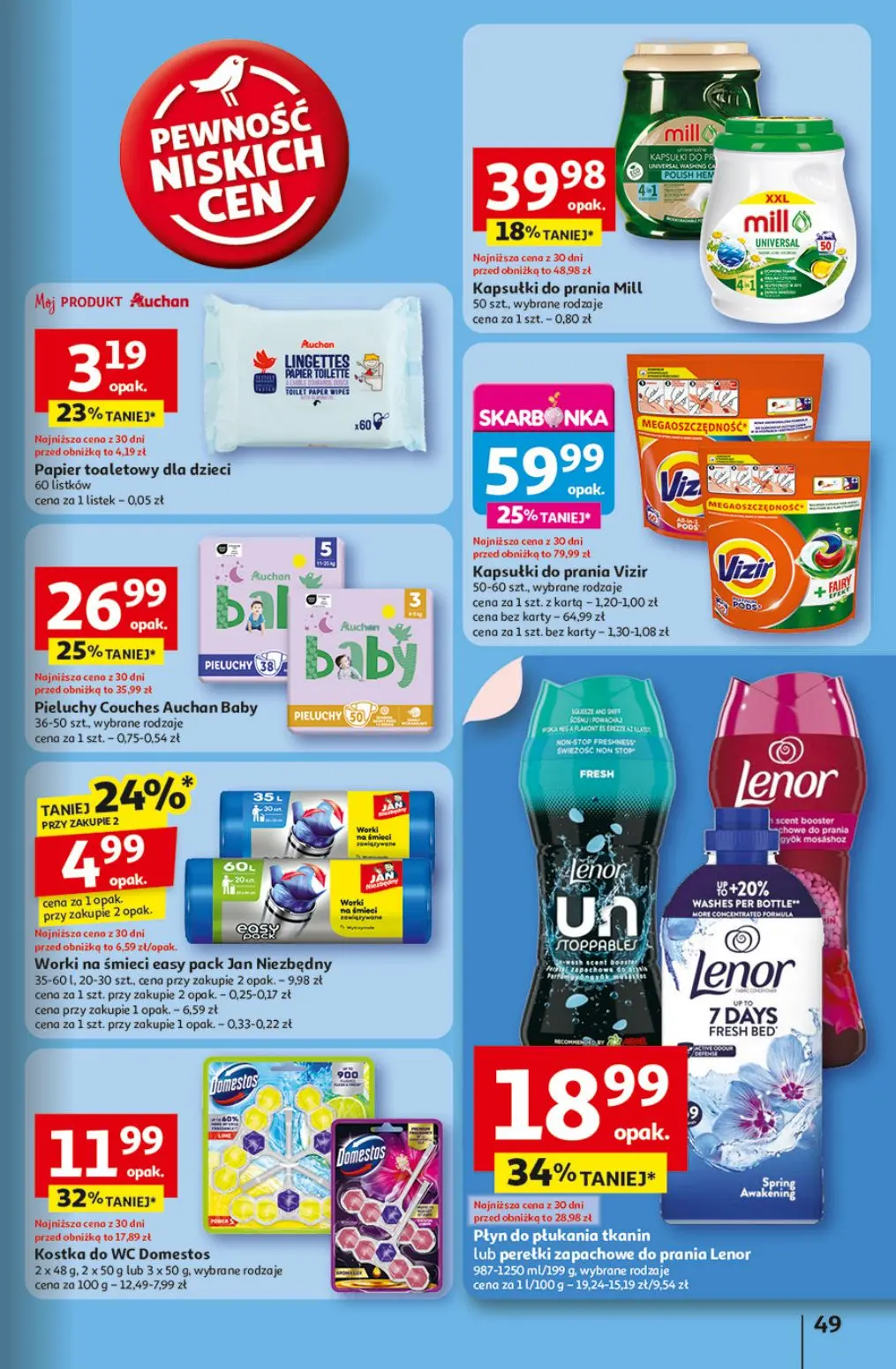 gazetka promocyjna Auchan Pewność niskich cen - Strona 51