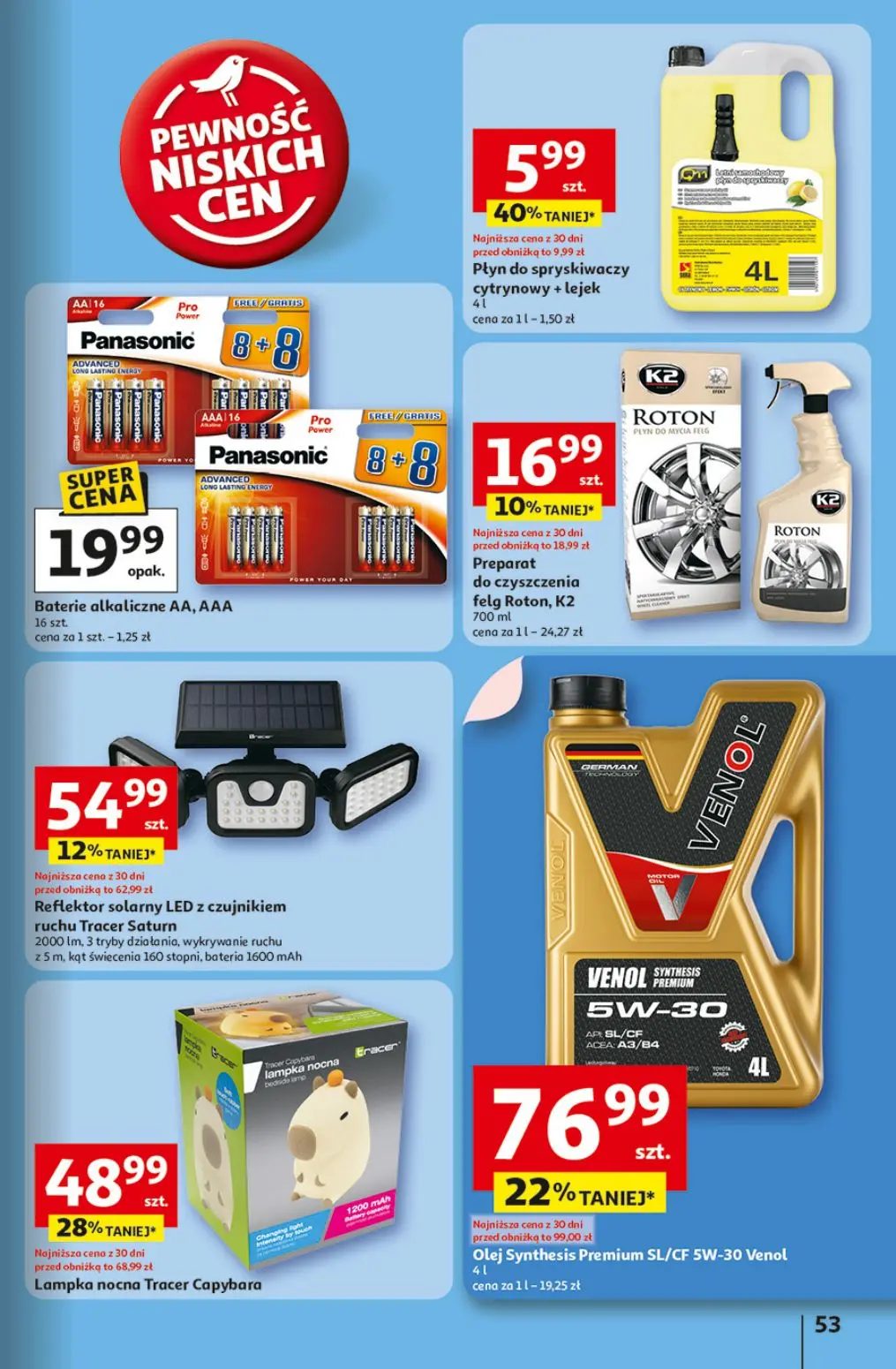 gazetka promocyjna Auchan Pewność niskich cen - Strona 55
