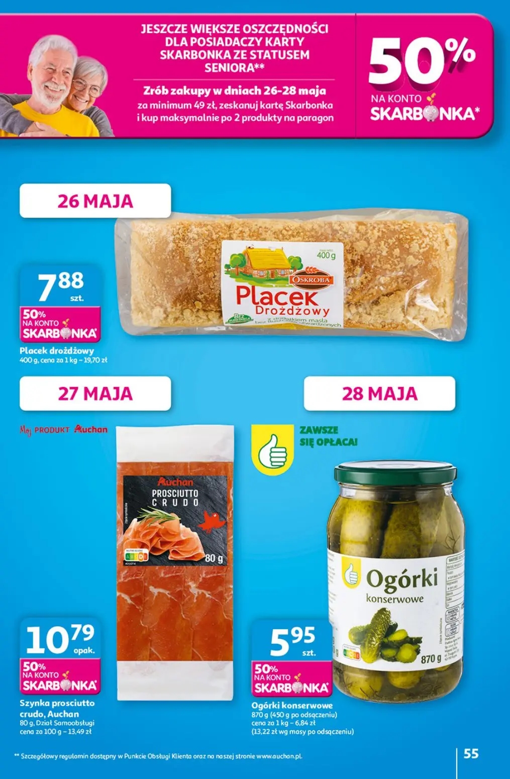 gazetka promocyjna Auchan Pewność niskich cen - Strona 57