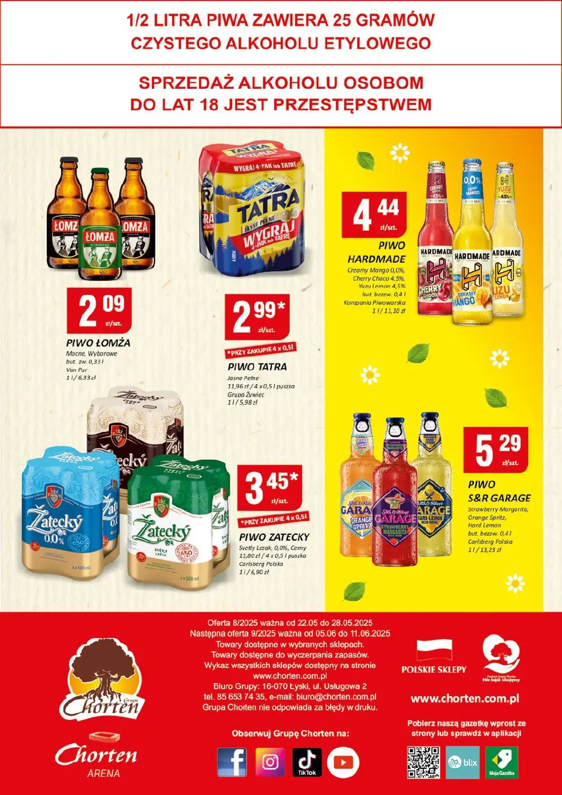 gazetka promocyjna Chorten Podlaskie - minimarket - Strona 4