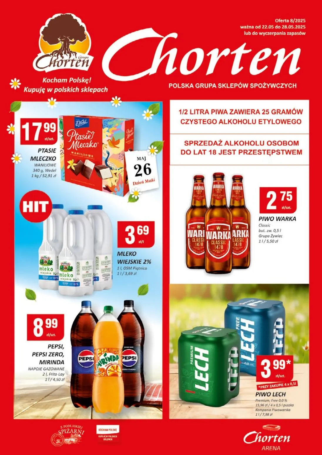 gazetka promocyjna Chorten Radom - minimarket - Strona 1