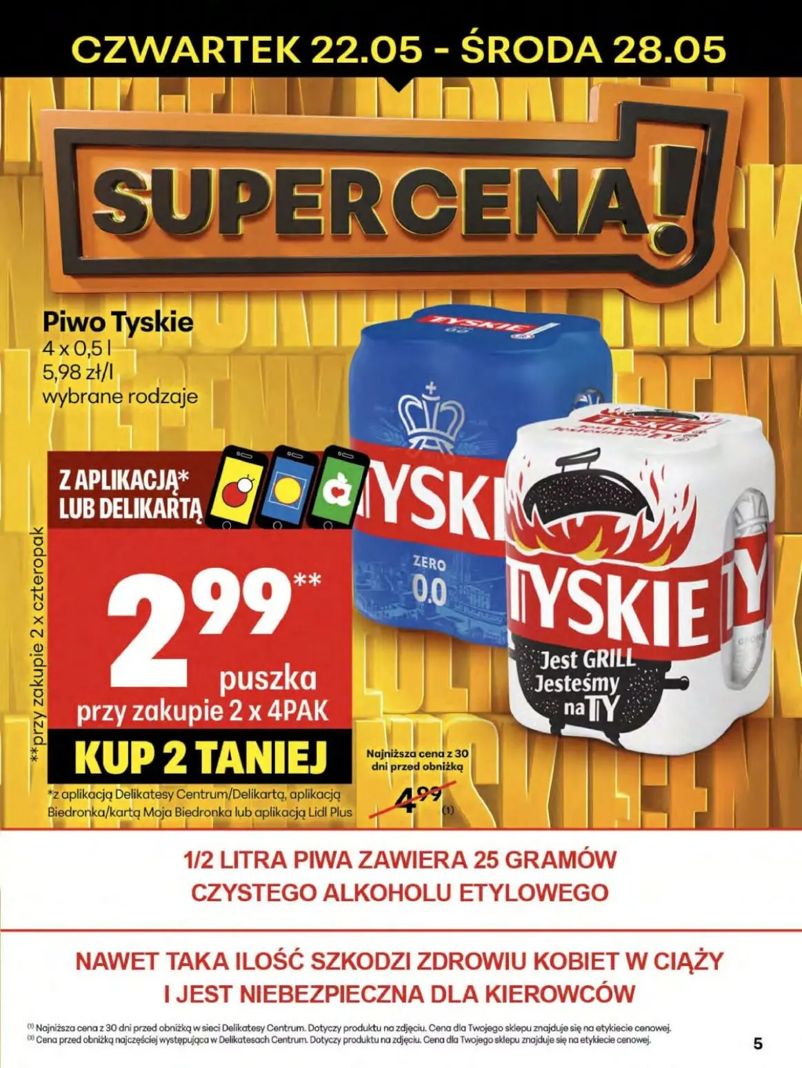 gazetka promocyjna Delikatesy Centrum Od czwartku - Strona 5