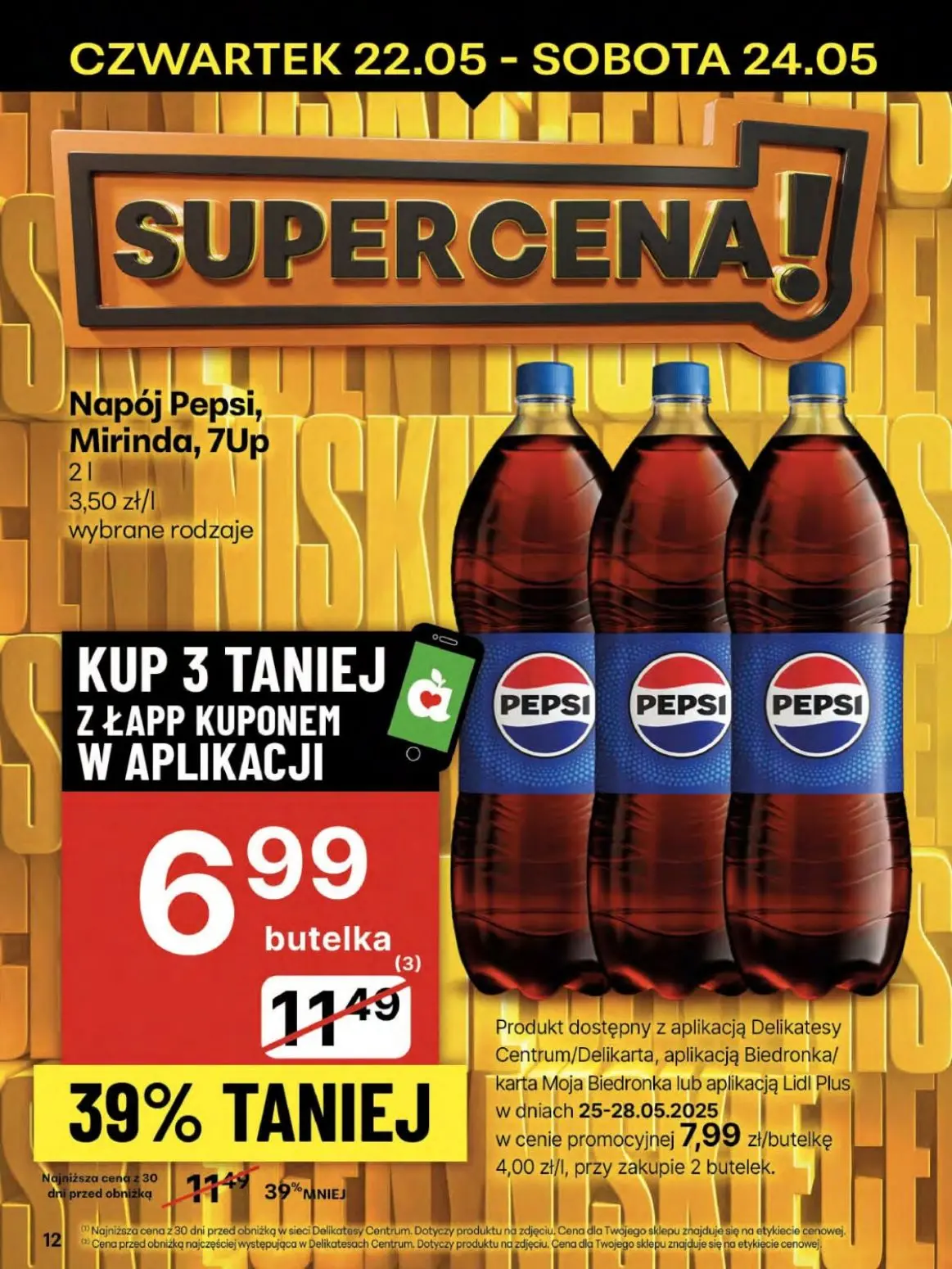 gazetka promocyjna Delikatesy Centrum Od czwartku - Strona 12