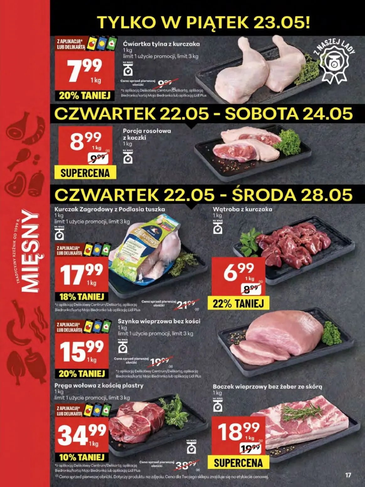 gazetka promocyjna Delikatesy Centrum Od czwartku - Strona 17