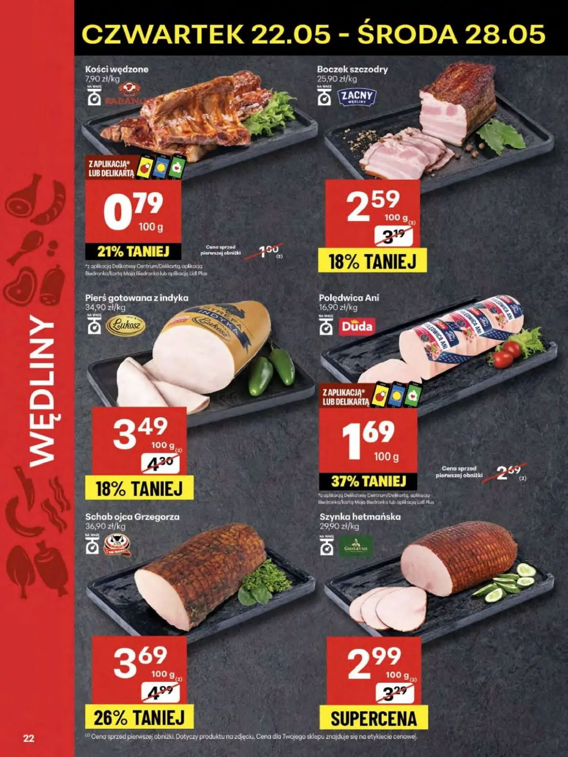 gazetka promocyjna Delikatesy Centrum Od czwartku - Strona 22