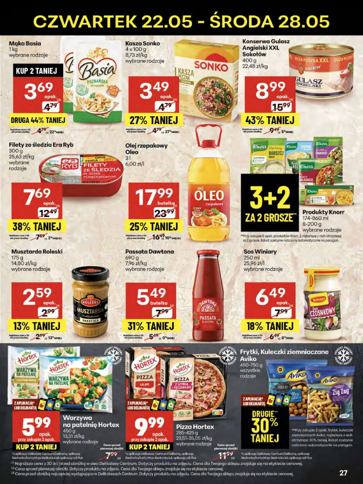 gazetka promocyjna Delikatesy Centrum Od czwartku - Strona 27