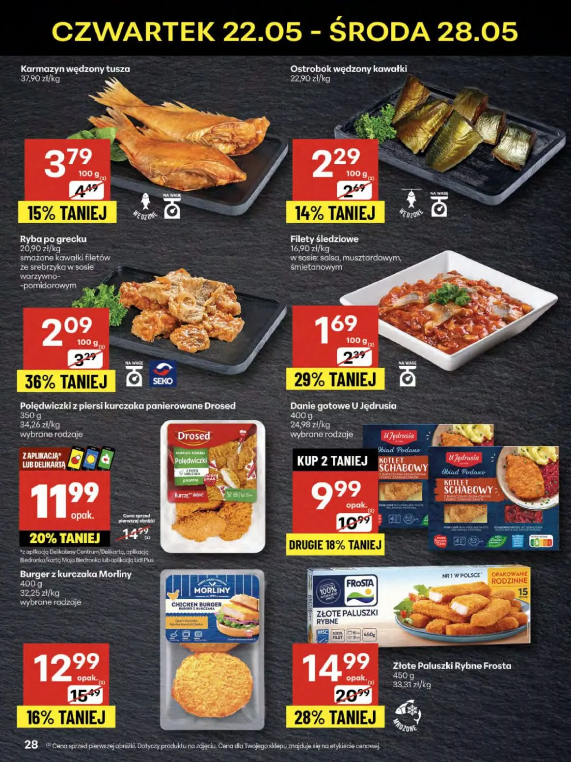 gazetka promocyjna Delikatesy Centrum Od czwartku - Strona 28