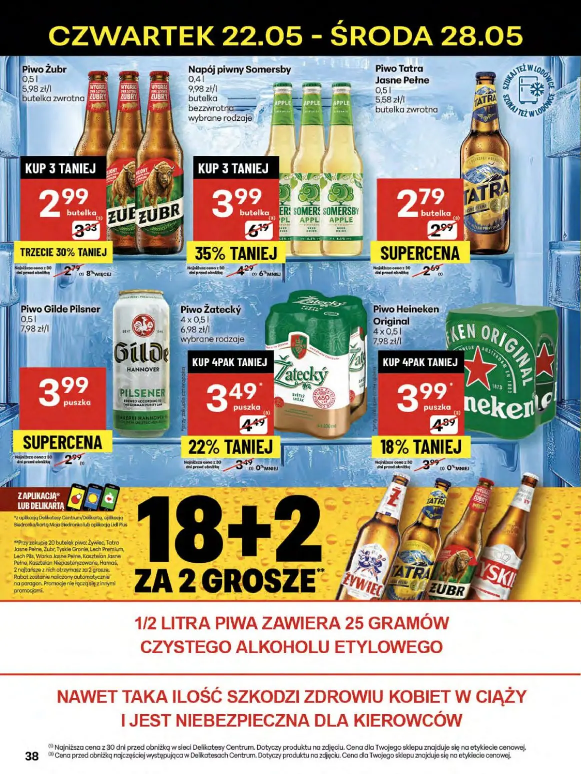 gazetka promocyjna Delikatesy Centrum Od czwartku - Strona 38