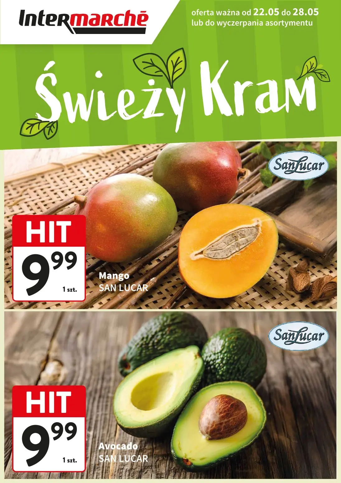 gazetka promocyjna Intermarche Świeży Kram - Strona 1
