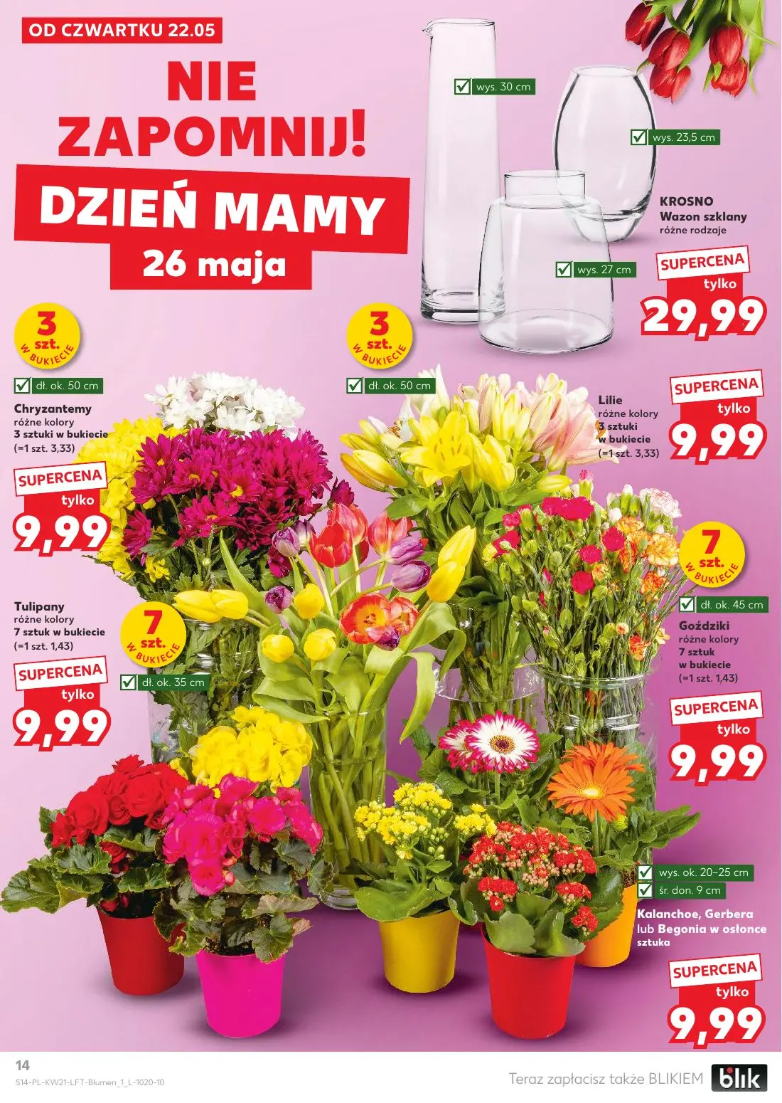 gazetka promocyjna Kaufland Dzień Mamy 26 maja - Strona 14