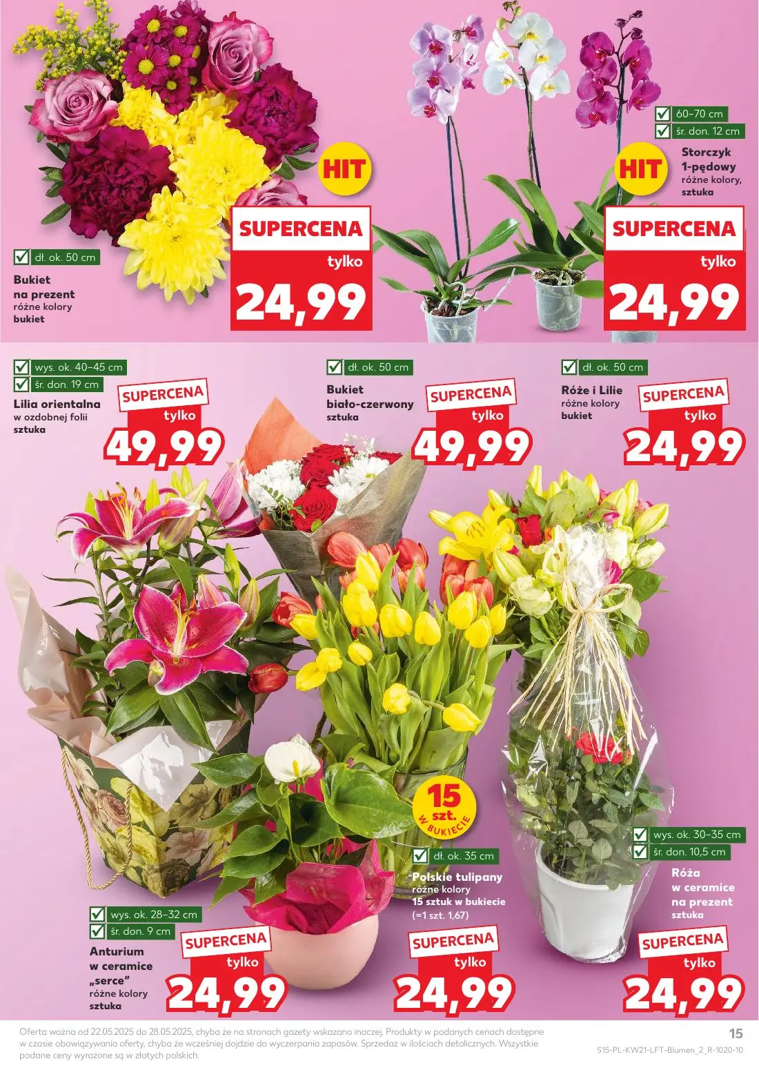 gazetka promocyjna Kaufland Dzień Mamy 26 maja - Strona 15