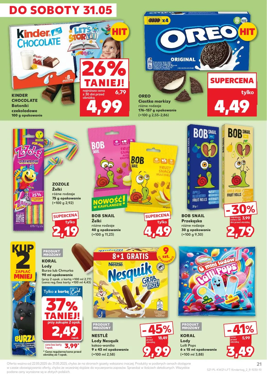 gazetka promocyjna Kaufland Dzień Mamy 26 maja - Strona 21