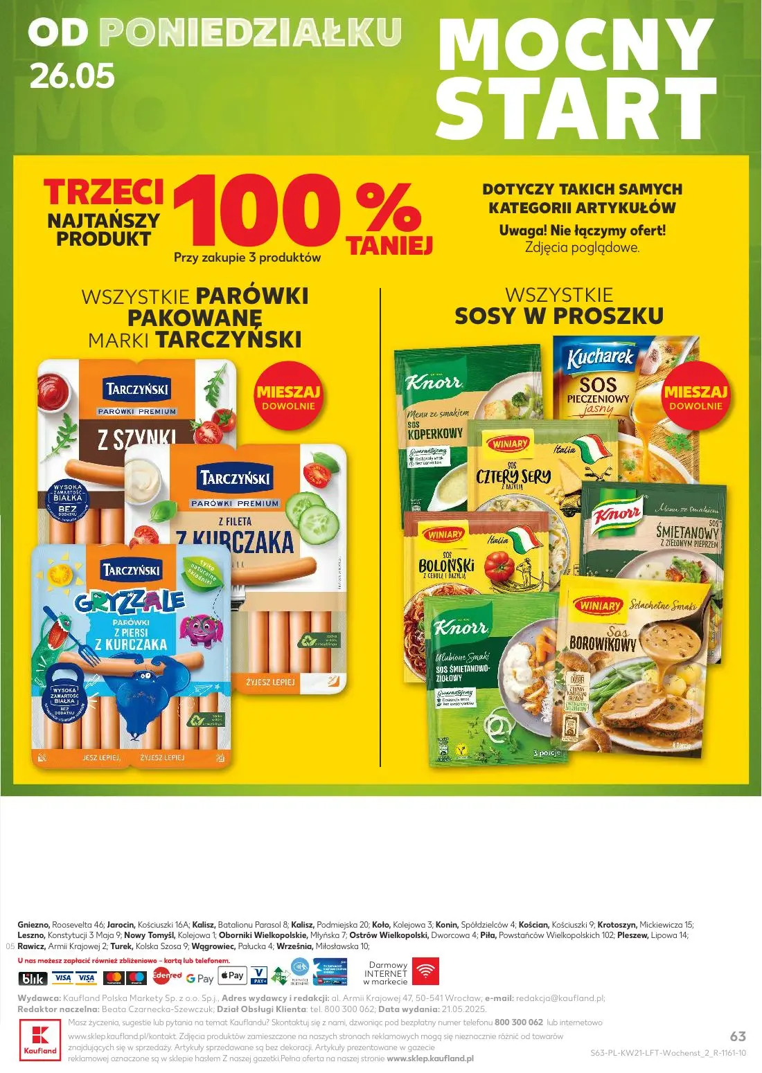 gazetka promocyjna Kaufland Dzień Mamy 26 maja - Strona 63