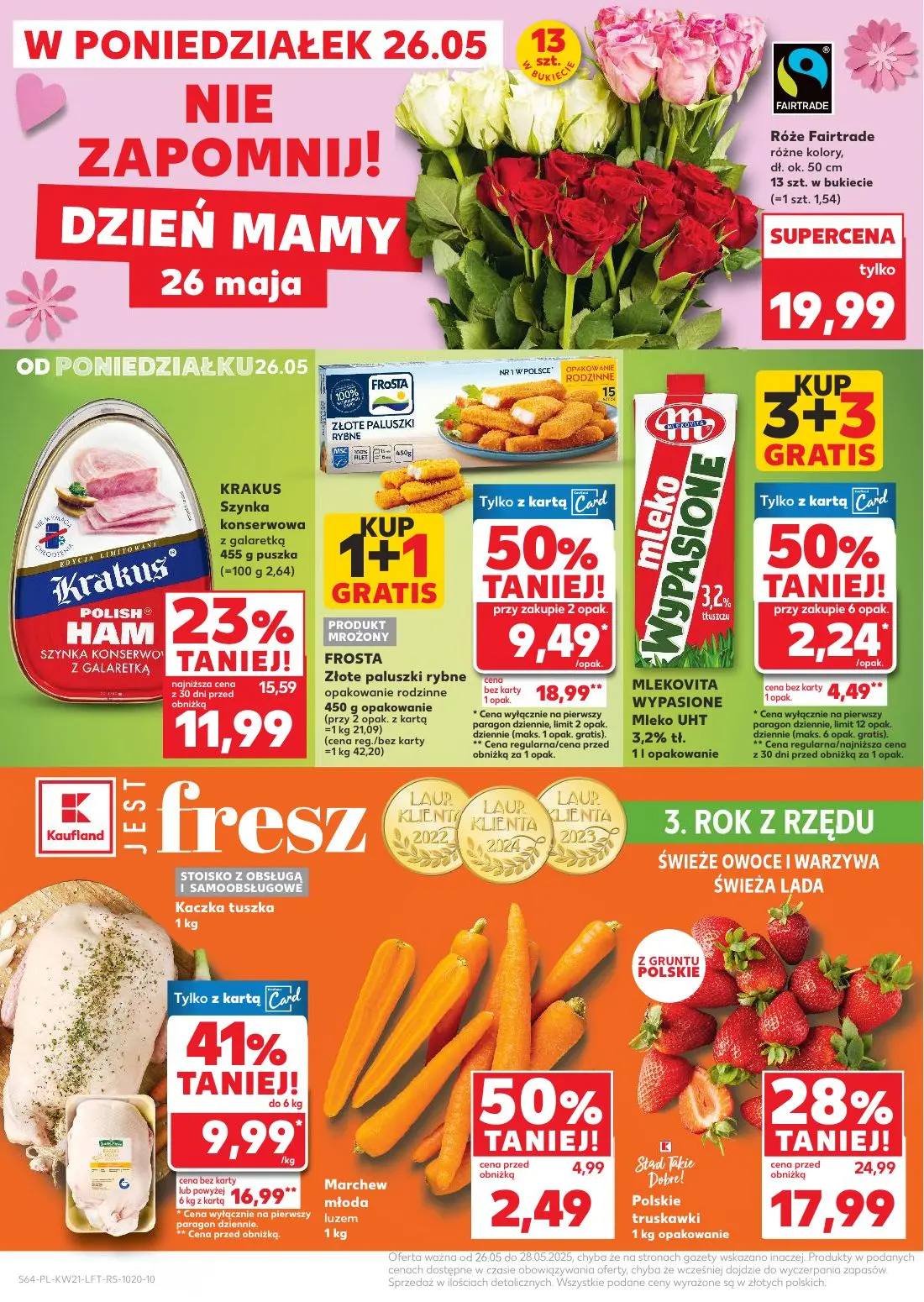 gazetka promocyjna Kaufland Dzień Mamy 26 maja - Strona 64