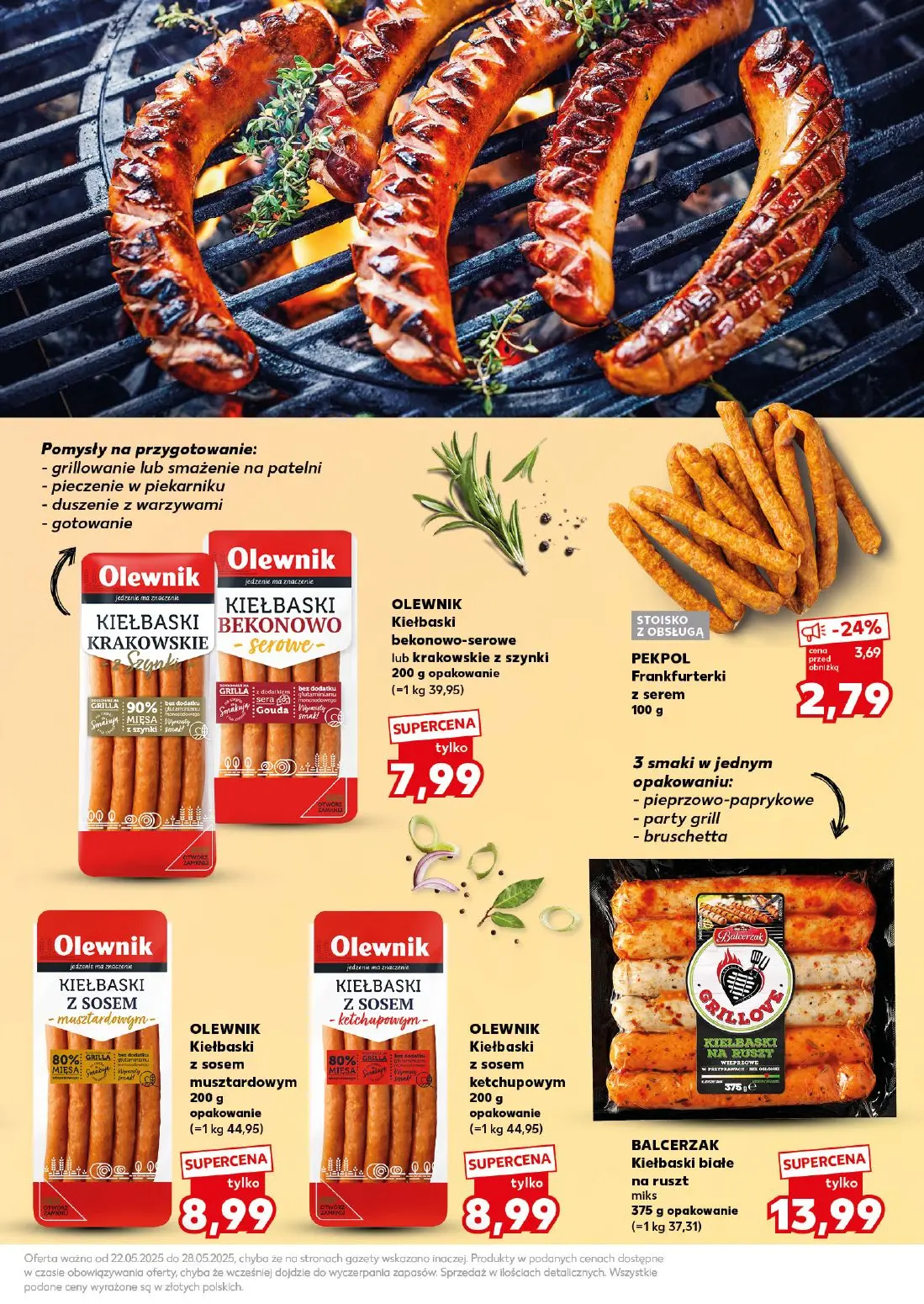 gazetka promocyjna Kaufland Grill taki, jak lubisz! - Strona 5