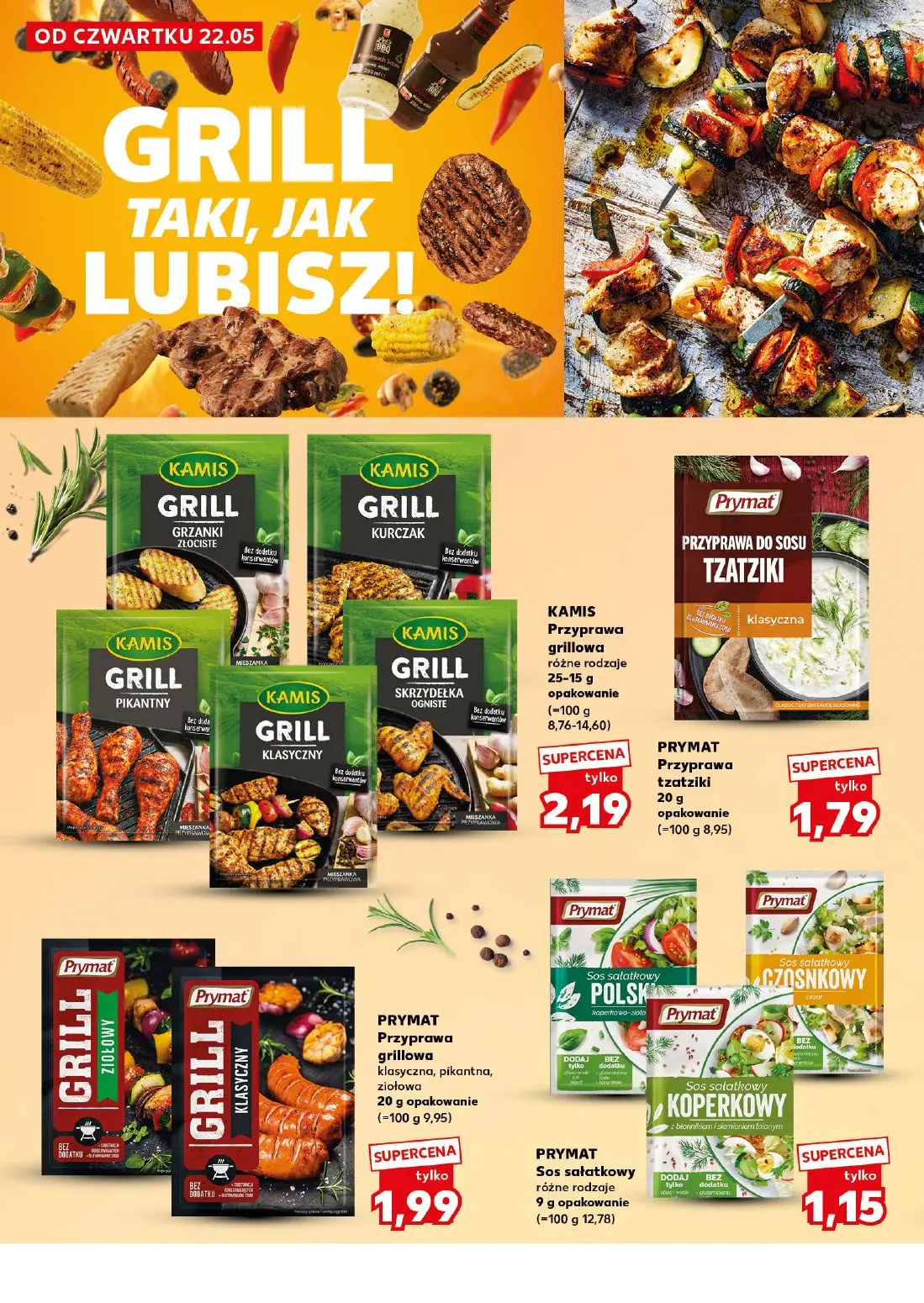 gazetka promocyjna Kaufland Grill taki, jak lubisz! - Strona 10