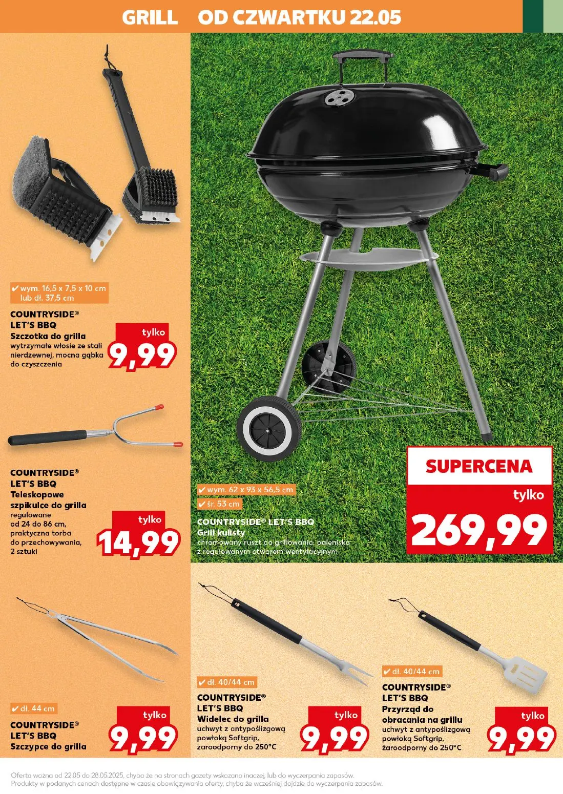 gazetka promocyjna Kaufland Grill taki, jak lubisz! - Strona 15