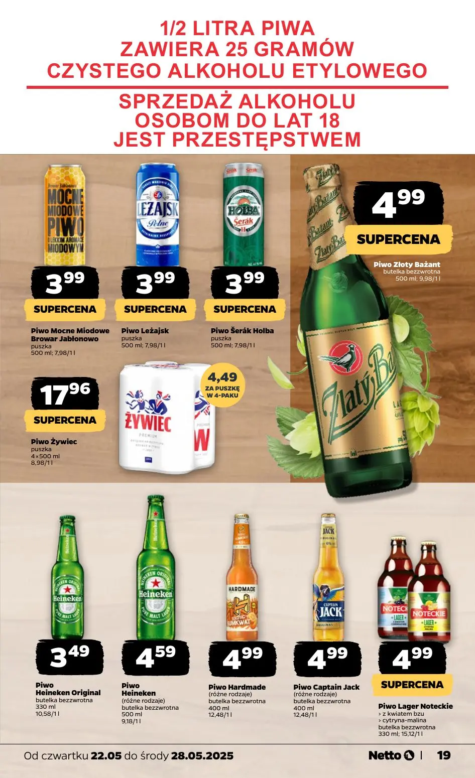 gazetka promocyjna NETTO Świeżo i tanio! - Strona 19