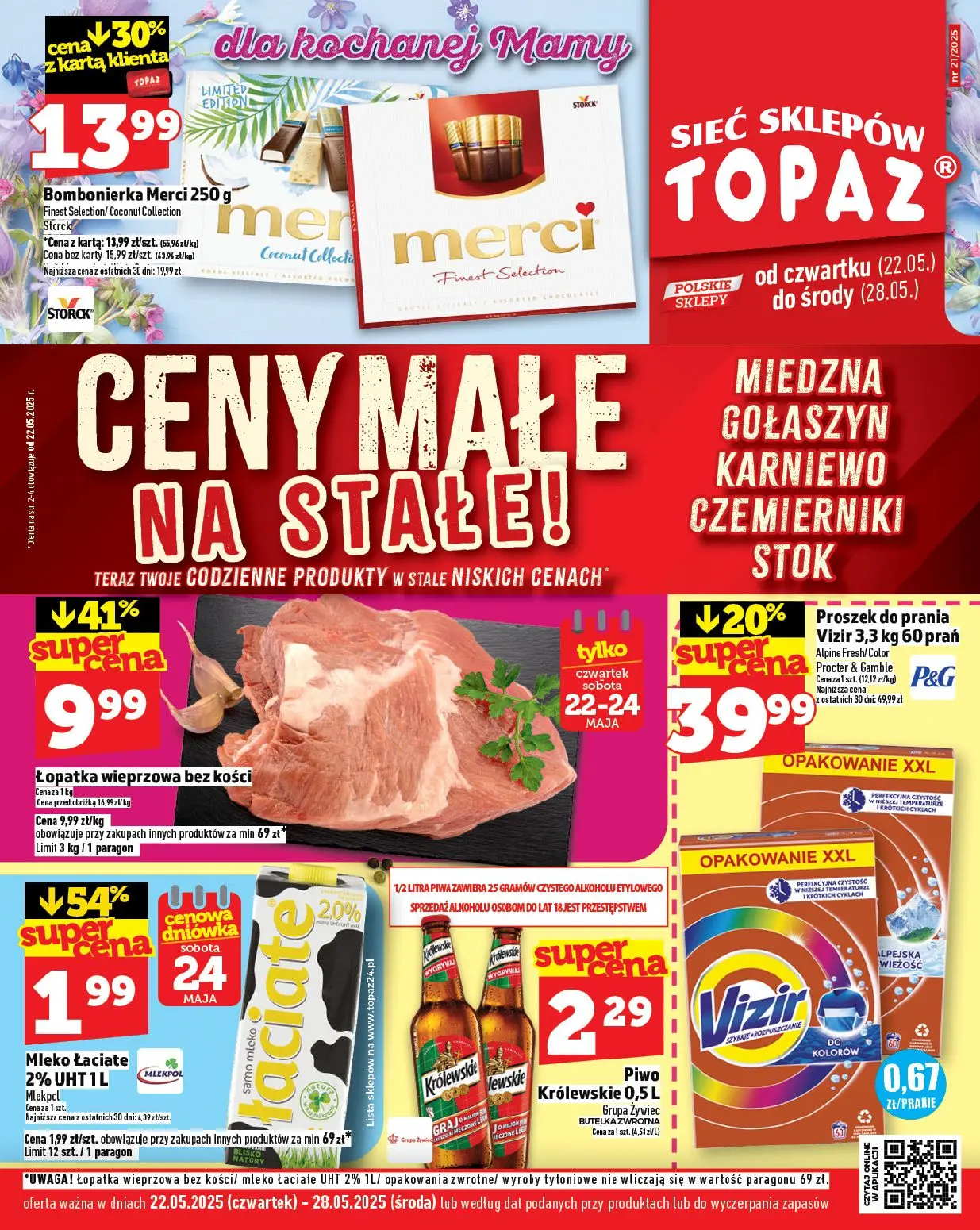 gazetka promocyjna Topaz Ceny Małe - Strona 1