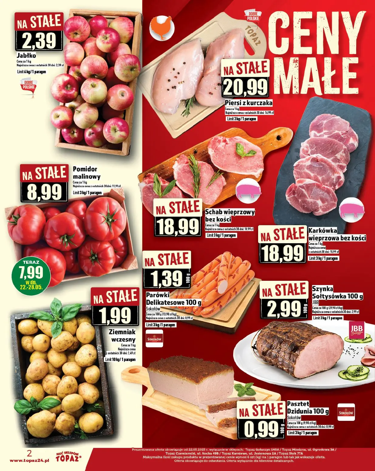 gazetka promocyjna Topaz Ceny Małe - Strona 2