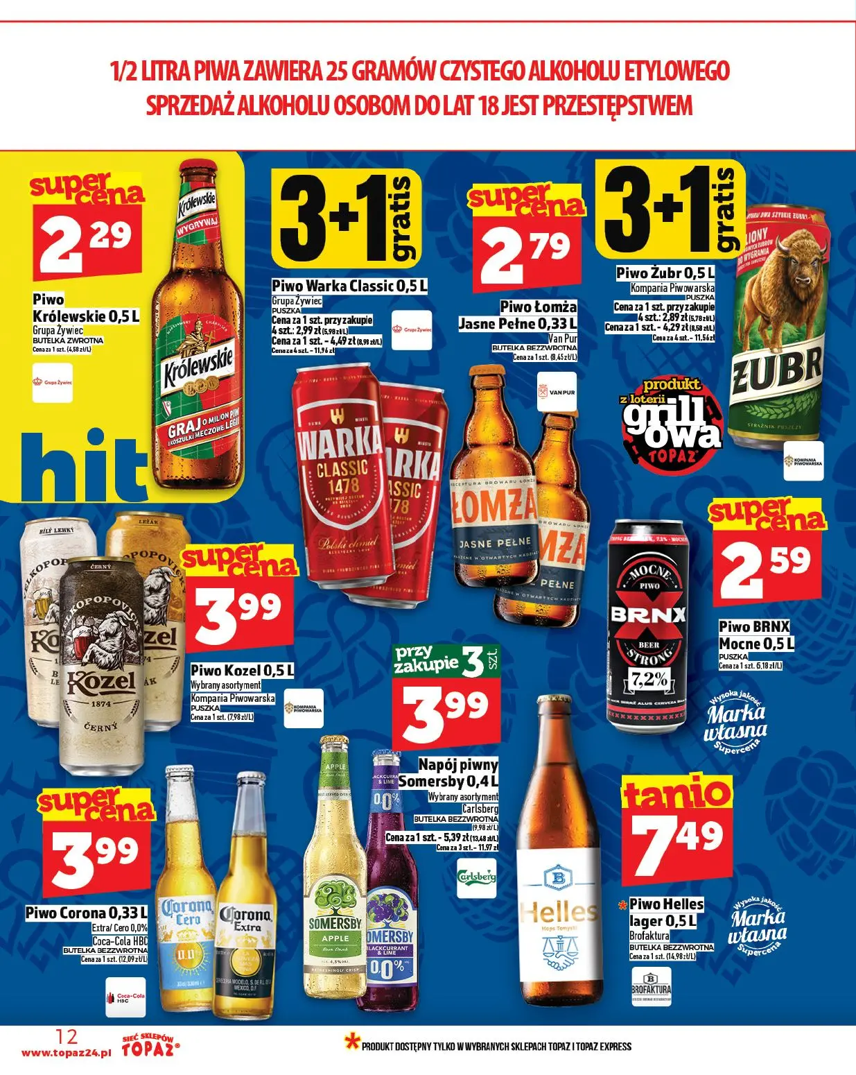 gazetka promocyjna Topaz Ceny Małe - Strona 12