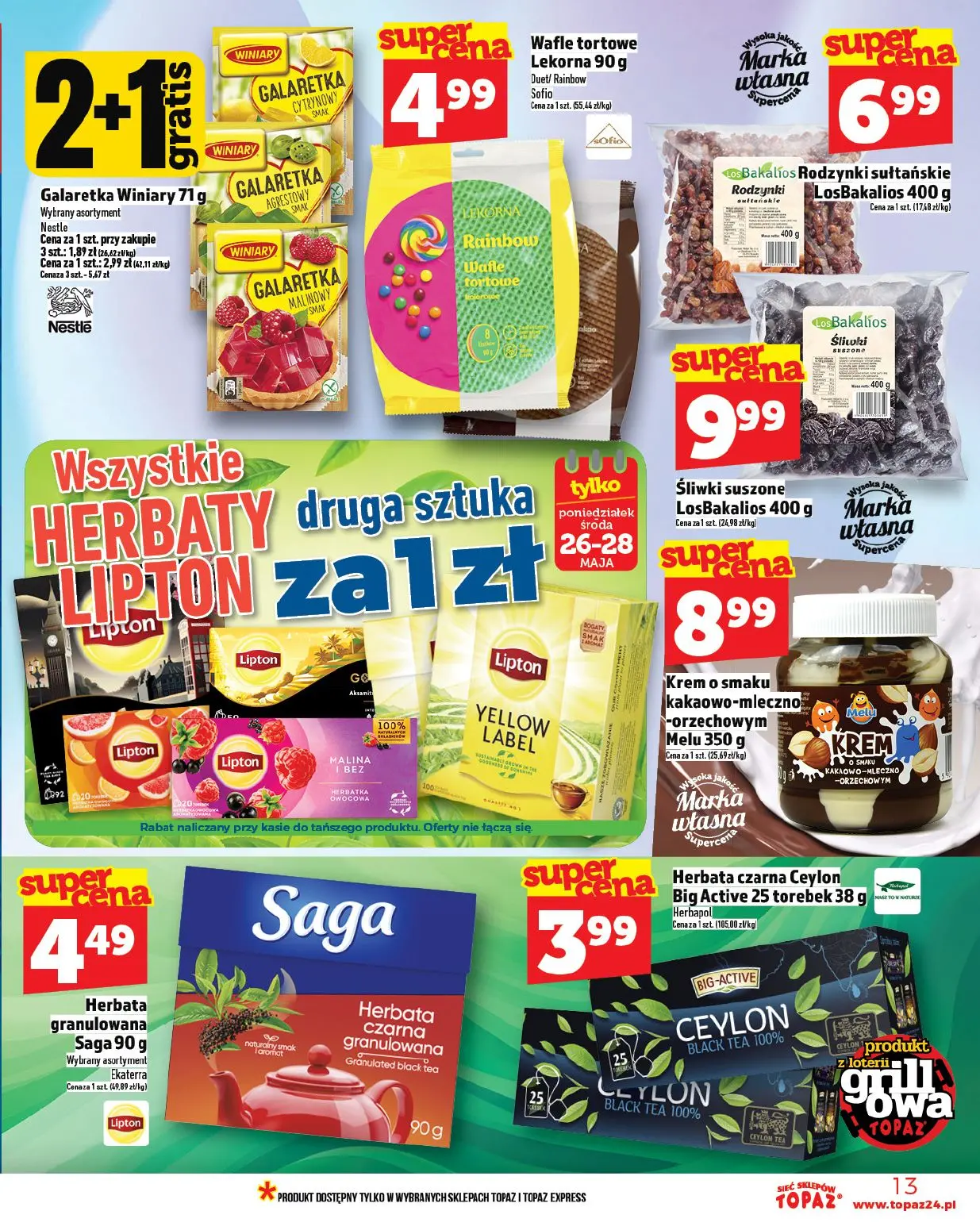 gazetka promocyjna Topaz Ceny Małe - Strona 13