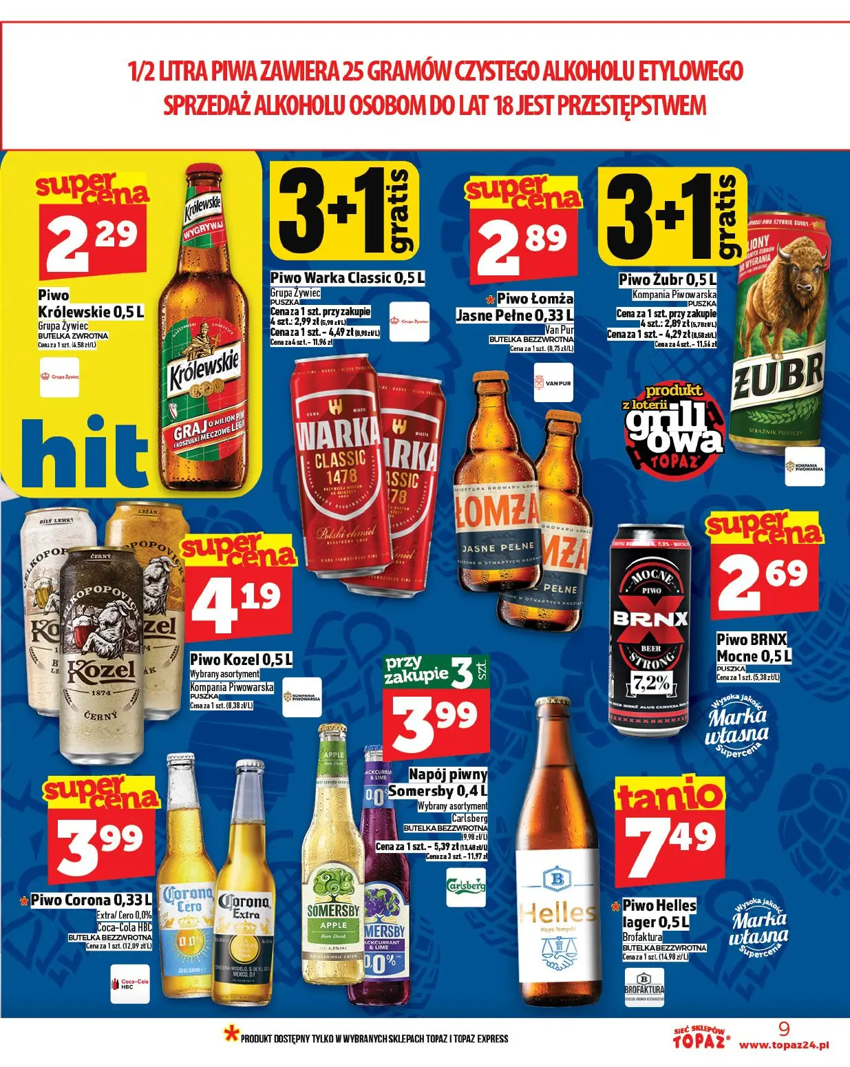 gazetka promocyjna Topaz Warszawa - Strona 9