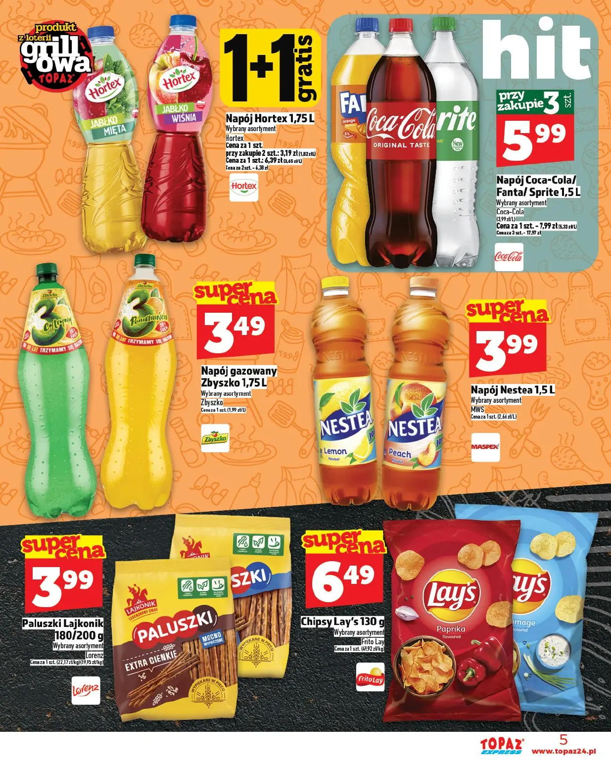 gazetka promocyjna Topaz Express - Strona 5