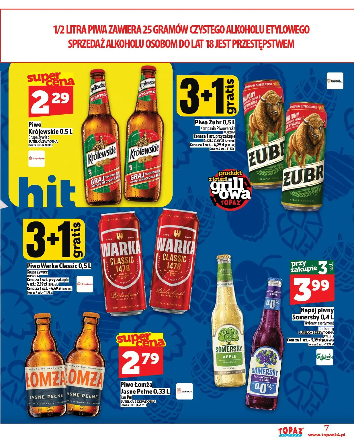 gazetka promocyjna Topaz Express - Strona 7