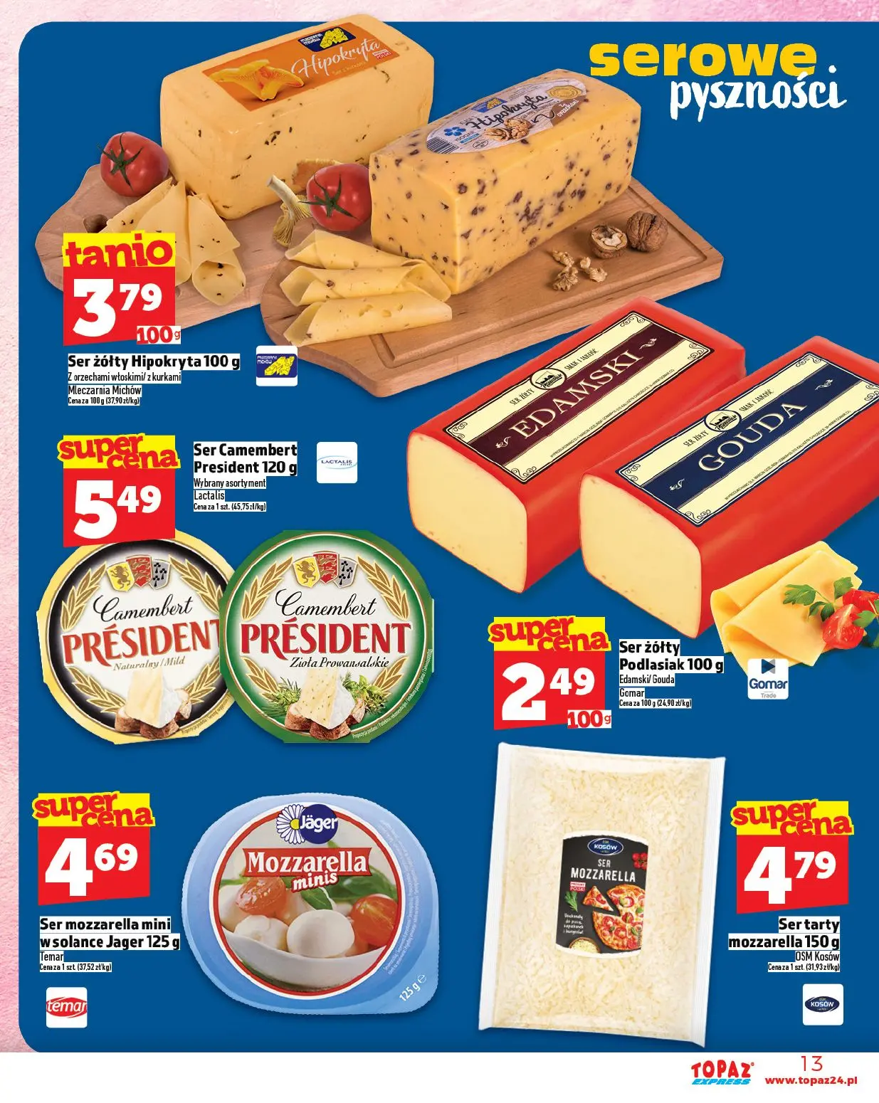 gazetka promocyjna Topaz Express - Strona 13