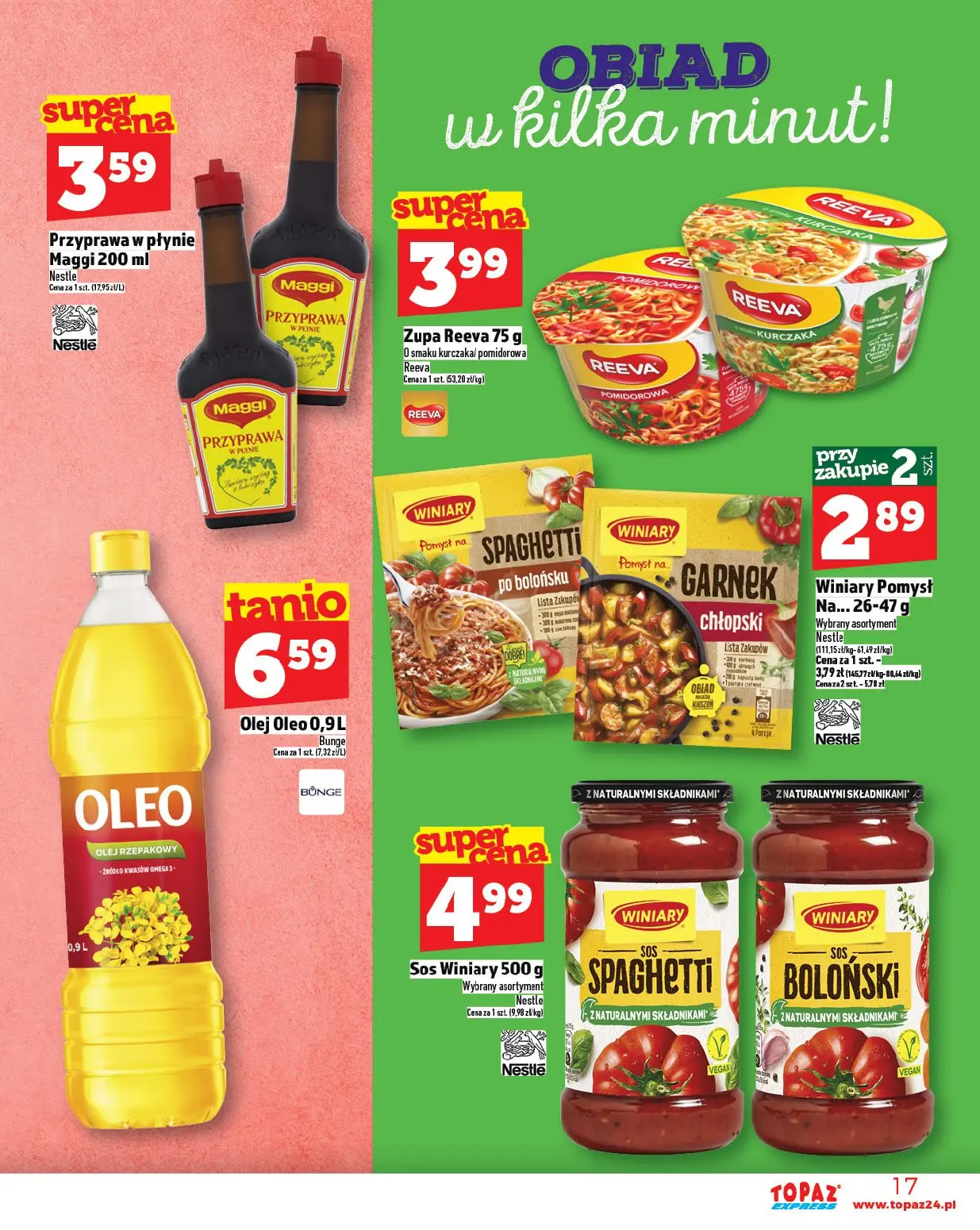 gazetka promocyjna Topaz Express - Strona 17