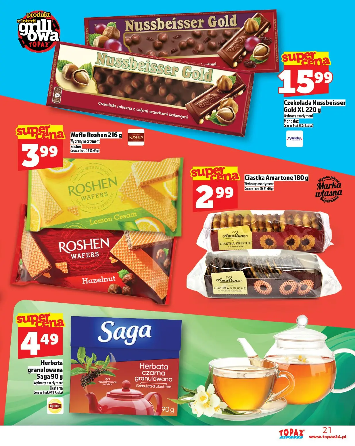gazetka promocyjna Topaz Express - Strona 21