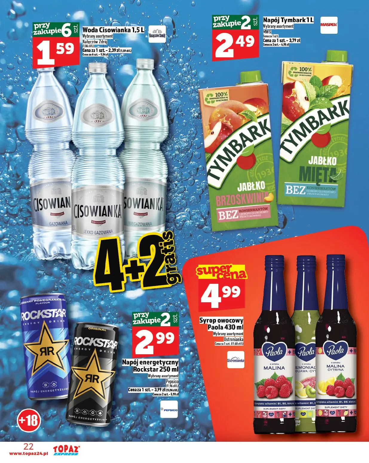 gazetka promocyjna Topaz Express - Strona 22