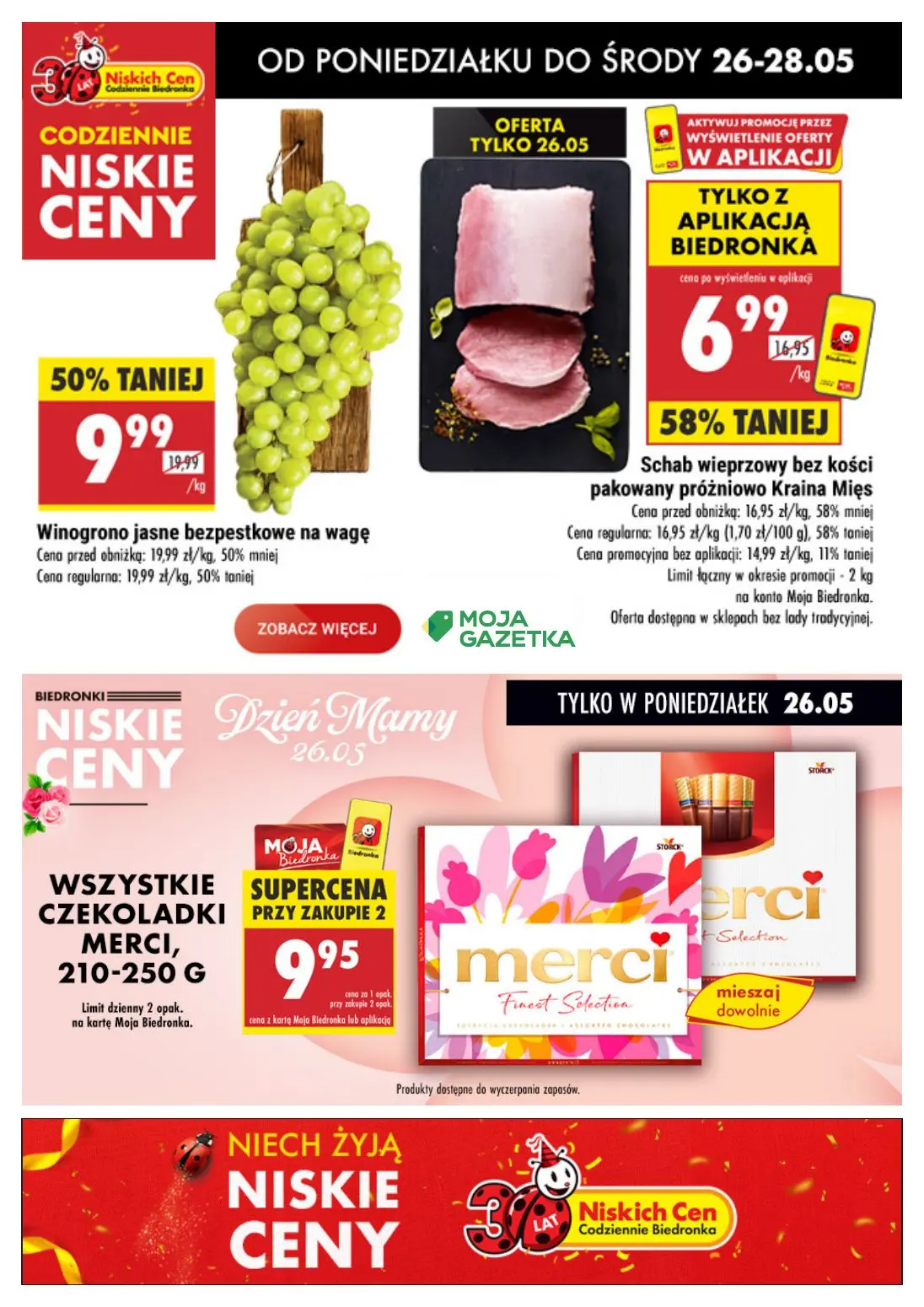 gazetka promocyjna Biedronka Biedronkowe oszczędności - Strona 1