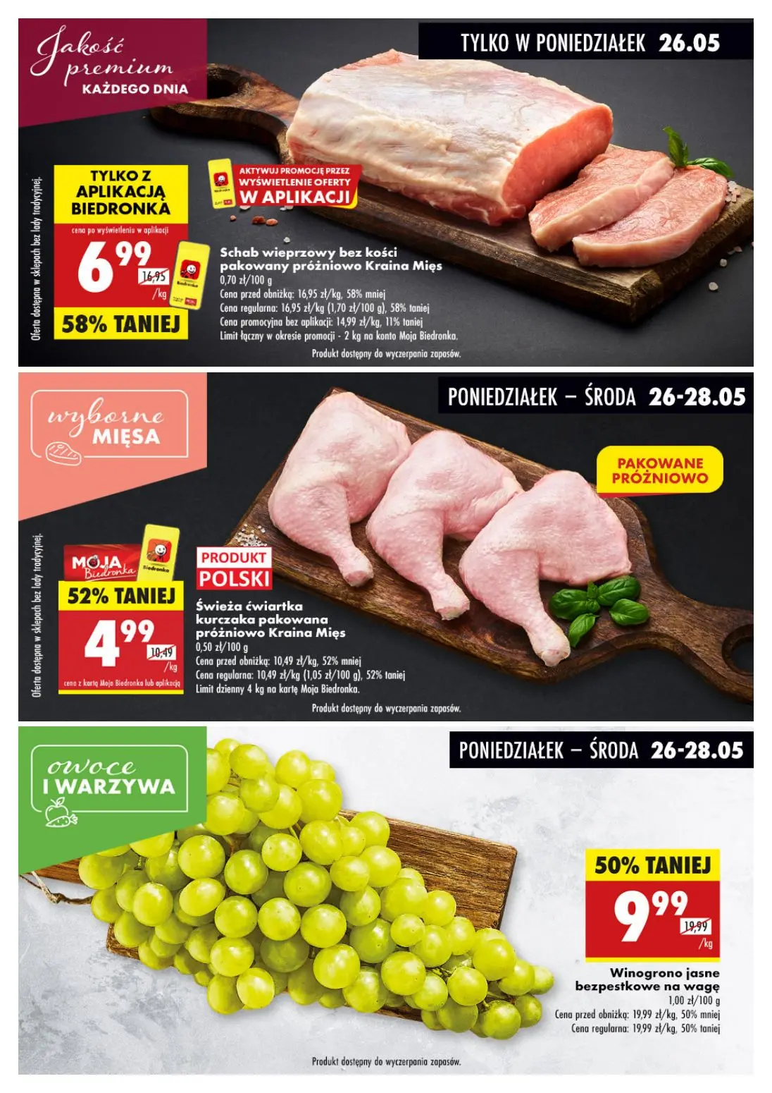 gazetka promocyjna Biedronka Biedronkowe oszczędności - Strona 3