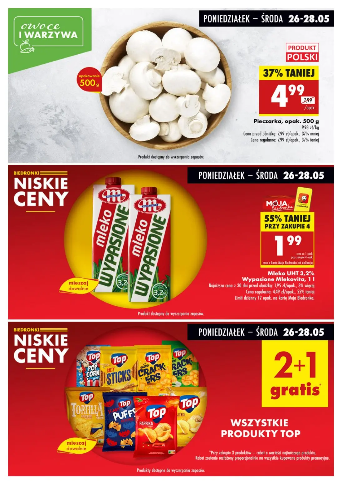 gazetka promocyjna Biedronka Biedronkowe oszczędności - Strona 4