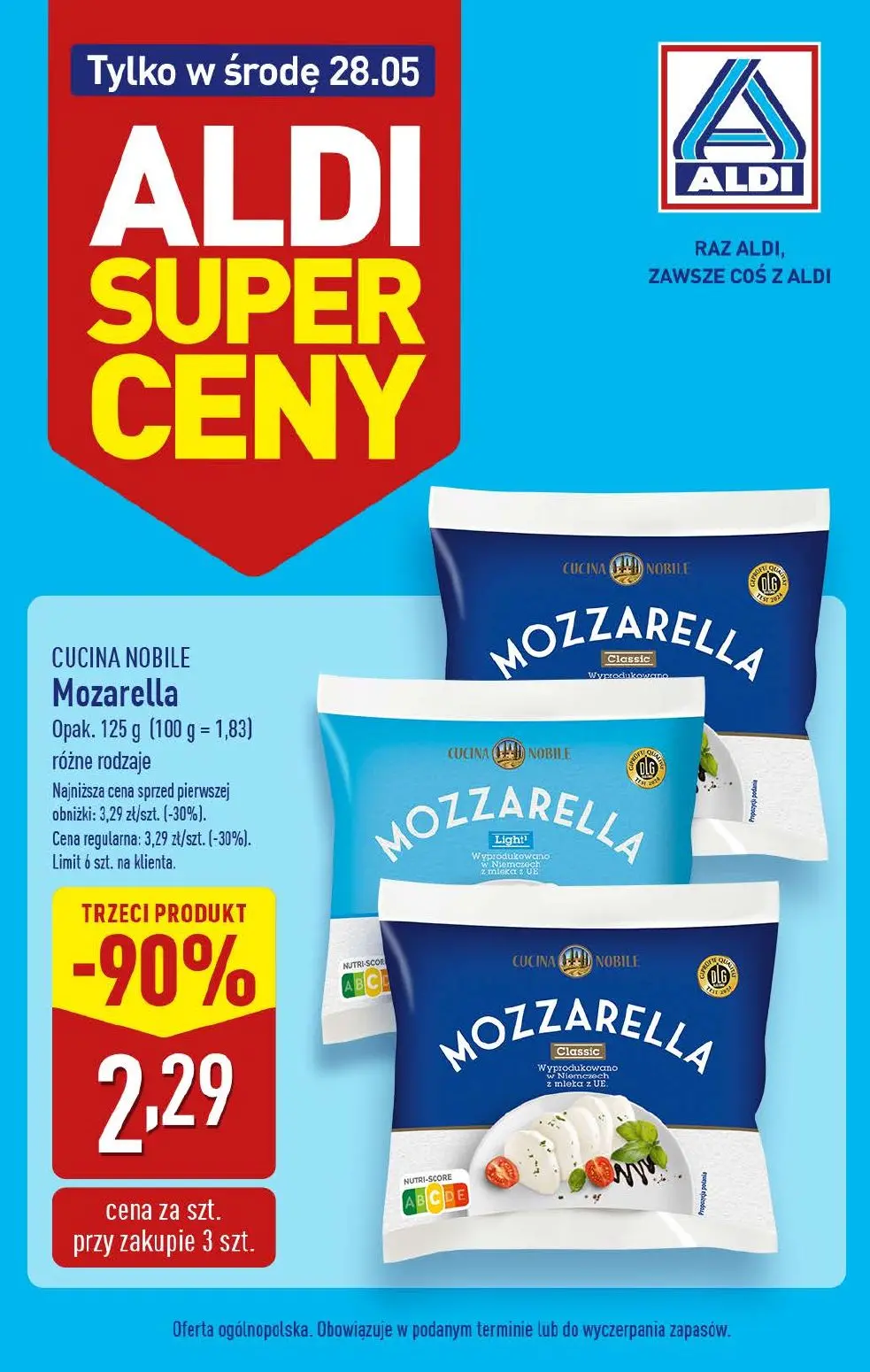 gazetka promocyjna ALDI Tylko w ŚRODĘ! - Strona 1
