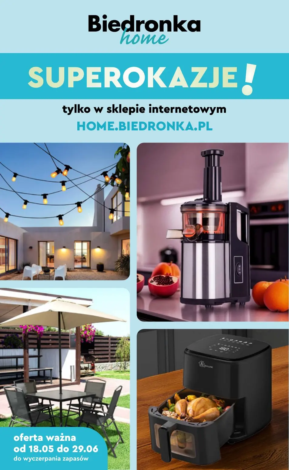 gazetka promocyjna Biedronka Oferta Biedronka Home - Strona 1