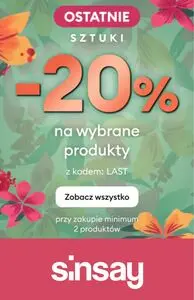 Gazetka promocyjna Sinsay, ważna od 2025-05-27 do 2025-05-29.