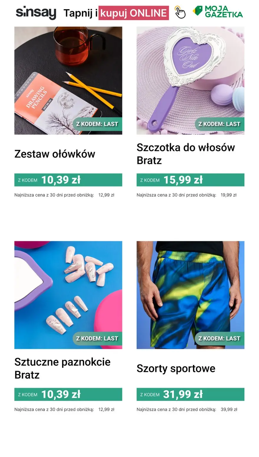 gazetka promocyjna Sinsay OSTATNIE SZTUKI 🌺 - Strona 5