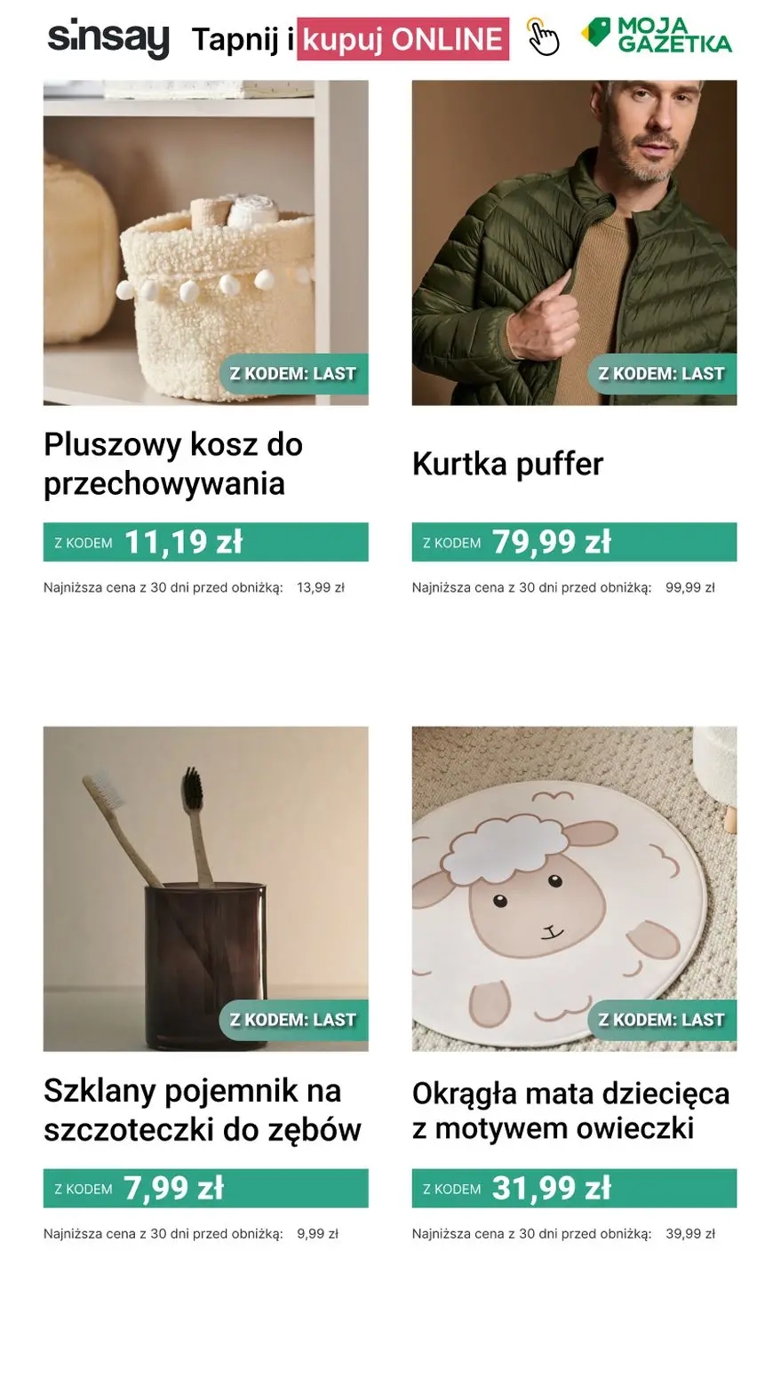 gazetka promocyjna Sinsay OSTATNIE SZTUKI 🌺 - Strona 7