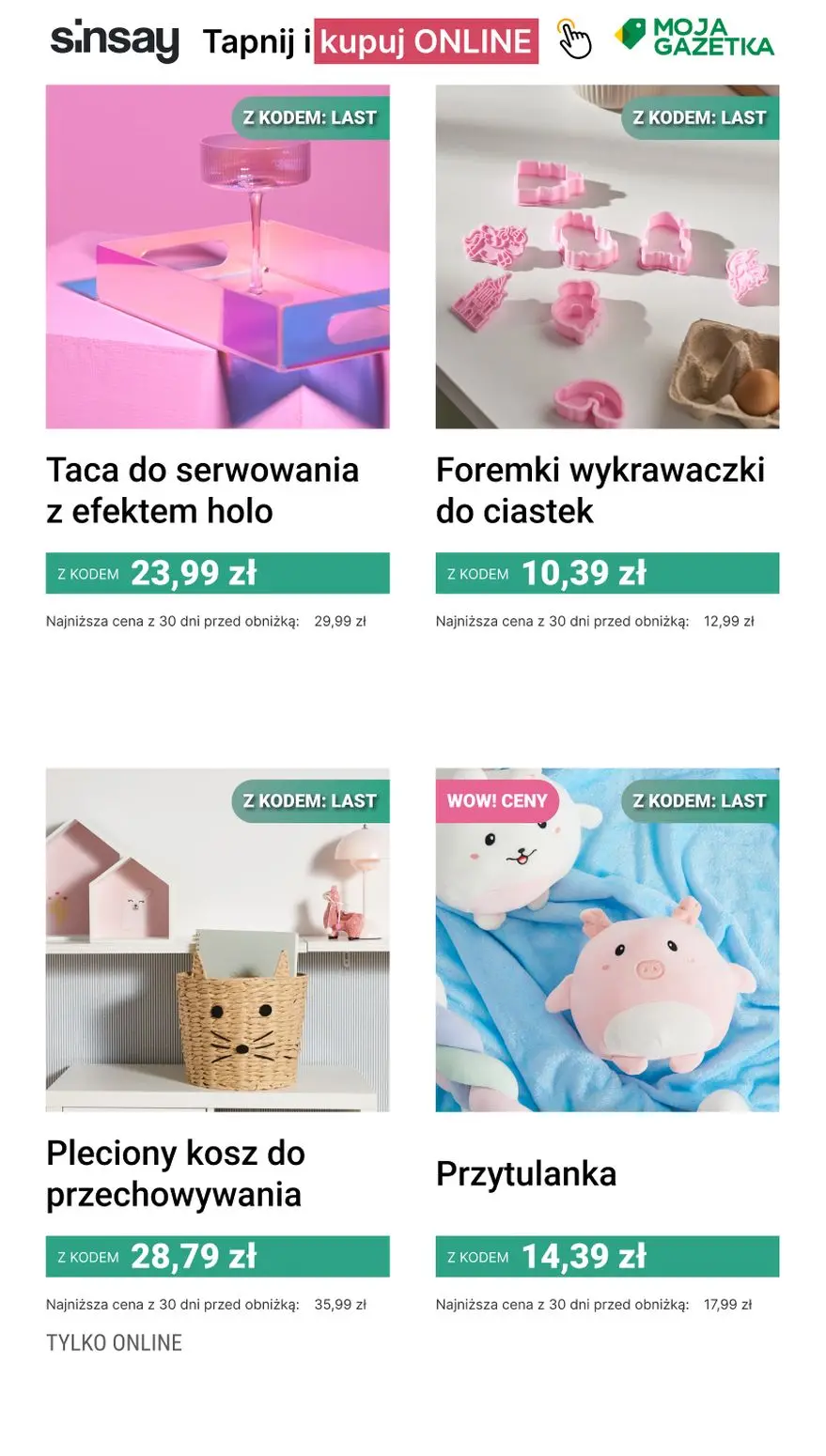 gazetka promocyjna Sinsay OSTATNIE SZTUKI 🌺 - Strona 9