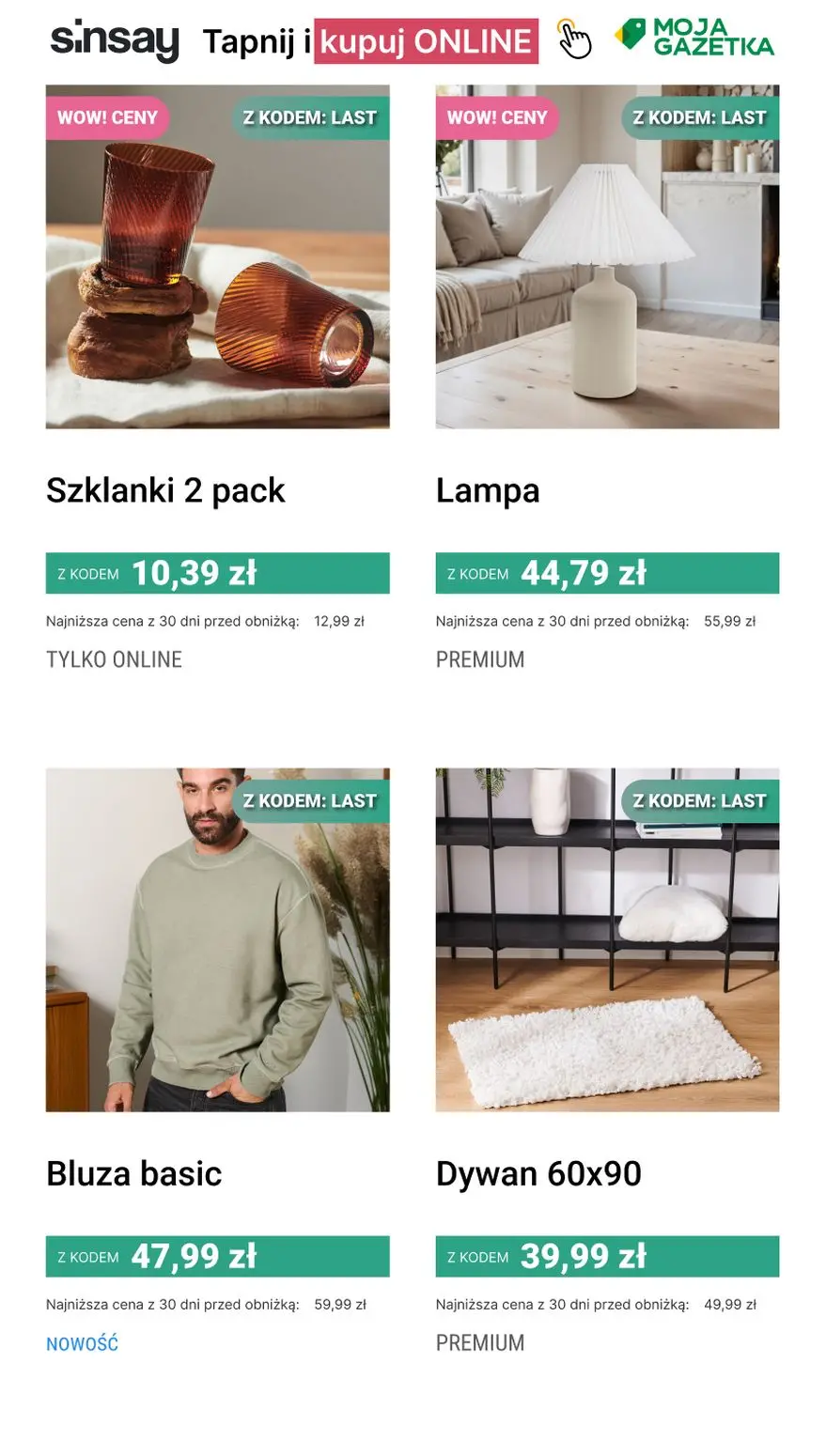 gazetka promocyjna Sinsay OSTATNIE SZTUKI 🌺 - Strona 10