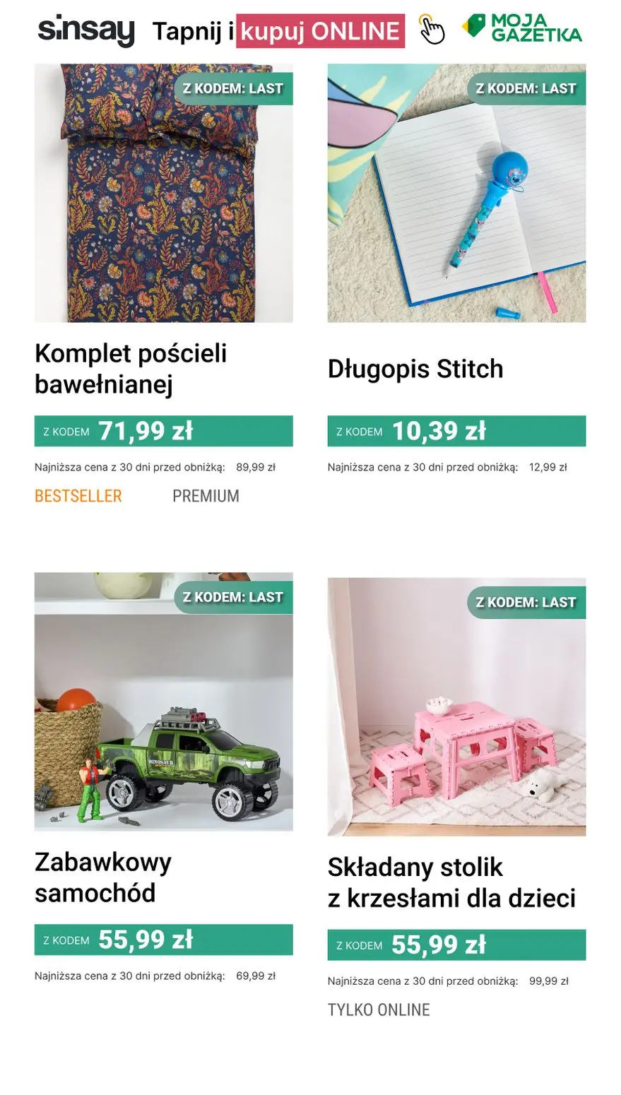 gazetka promocyjna Sinsay OSTATNIE SZTUKI 🌺 - Strona 11