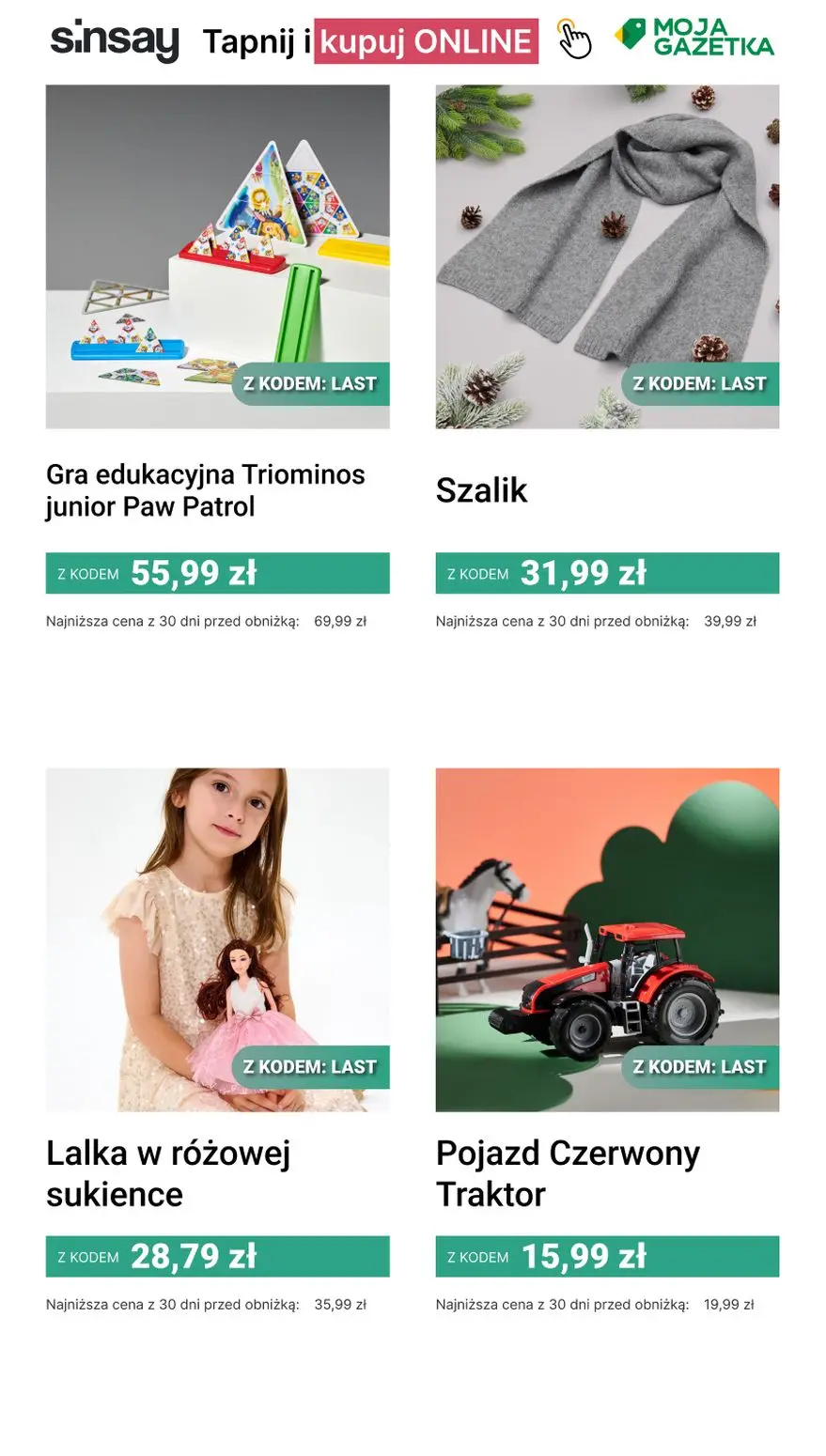 gazetka promocyjna Sinsay OSTATNIE SZTUKI 🌺 - Strona 14